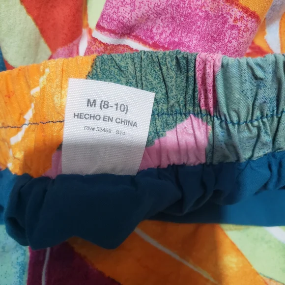 16. Time and Tru Sz M Vibrant Boho Floral Maxi Skirt - Picture 4 of 8